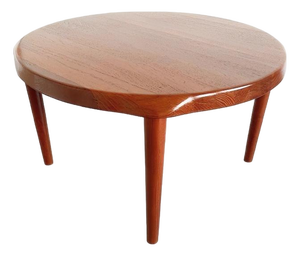 Mid-Century Modern Danish Teak Coffee Table by John Boné for Mikael Laursen, 1960s