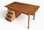 Restored Danish Modern Writing Desk With Sliding Cabinet & Tapered Legs For Sale - Image 15 of 17