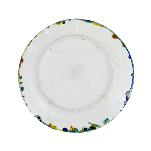 Vintage Decorative Palissy Lobster Plate, 1940 For Sale - Image 6 of 8