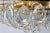 Gilded Brass and Faceted Crystal Chandeliers by Palwa, 1960s, Set of 2 For Sale - Image 8 of 11
