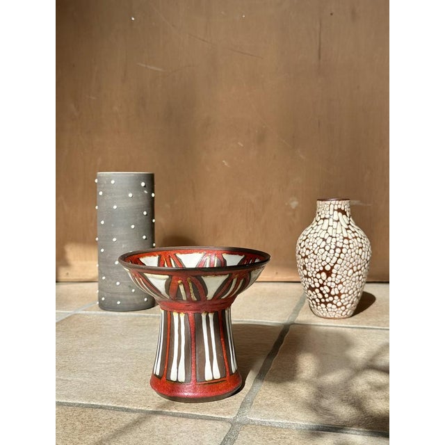 Studio Ceramic Vase by Heidi Kippenberg, Germany, 1980s For Sale - Image 13 of 16