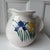 Beautiful vintage hand, painted ceramic pitcher made and painted in Portland, Oregon. Features lovely blue and yellow...