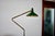 Large Italian lamp from the Stilnovo company, founded by Bruno Gatta in 1950, made of brass and lacquered sheet metal,...