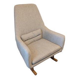 Cb2 Saic Quantam Rocking Chair For Sale