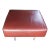 1990s Cassina Piero Lissoni Met Ottoman in Red-Brown Leather #2 For Sale