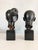 Pair of Vietnamese Bronze Bust Sculptures Nguyen Thanh Le Attribution Luxury Asian Art | Mid-Century Patinated Bronze Circa 1950’s For Sale - Image 12 of 12