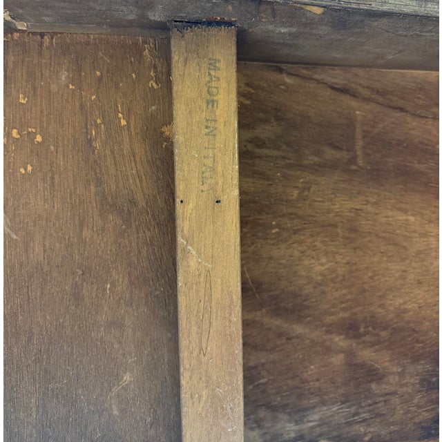 Italian Saber Leg Burlwood Console Table or Writing Desk For Sale - Image 15 of 17