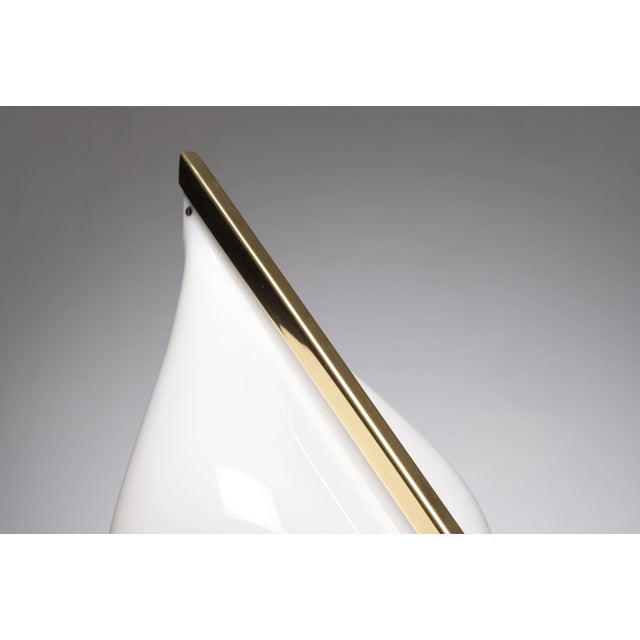 Beige Large Travertine Table Lamp, 1975 For Sale - Image 8 of 15