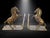 Mid-Century Modern Vintage Solid Brass Horse - Bookends Heavy Pair, 1970 Era For Sale - Image 3 of 10