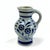 Vintage Blue & White Ceramic Pitcher Curation - Group of 5 For Sale - Image 11 of 18