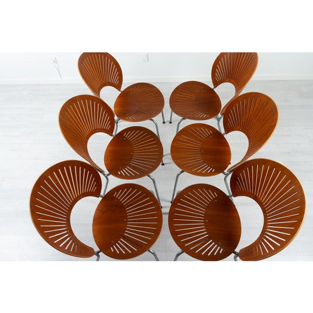 Trinid Dining Chairs in Teak by Nanna Ditzel, 1990s, Set of 6 For Sale - Image 15 of 18