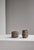 Pair of 1960s stoneware vases by Melike Abasiyanik for Royal Copenhagen, Denmark. Sculpturally textured forms with...