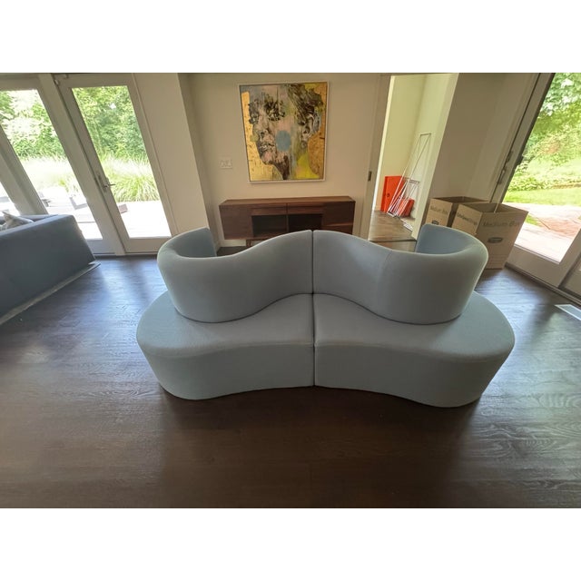 Verner Panton Verpan Cloverleaf Sofa- 2 Piece Unit 1 Right and 1 Left For Sale In New York - Image 6 of 7