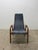 2000 - 2009 Yngve Ekström Lamino Teak Wood Frame Armchair With Sheepskin Fabric for Swedese For Sale - Image 5 of 16