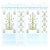 Mid-Century Modern Schumacher x Marie-Anne Oudejans Royal Poppy Panel B in Blue For Sale - Image 3 of 4