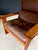 Mid-Century Modern Leather and Teak Lounge Chairs, 1960s, Set of 2 For Sale - Image 10 of 18