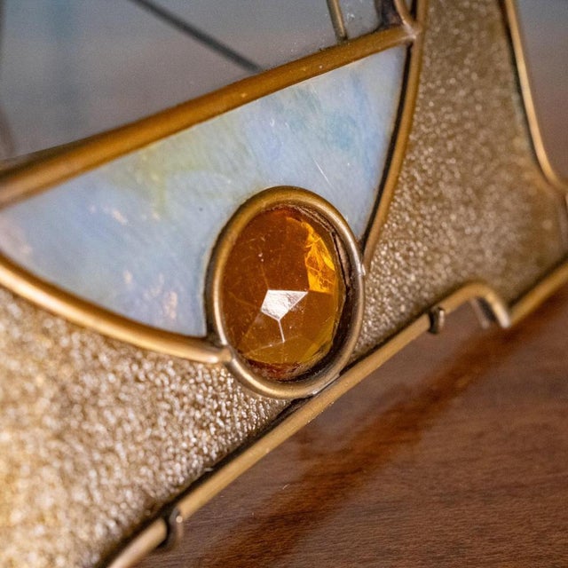 Art Nouveau / Art Deco Photo Holder on Brass Stand, 1910s For Sale - Image 17 of 18