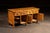 Brown Early 20th Century Walnut Industrial Workbench With Swing-Out Stools For Sale - Image 8 of 18