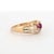 18k Yellow Gold Ring With 0.29ct Ruby & 0.31ct Diamond Accents For Sale - Image 16 of 18