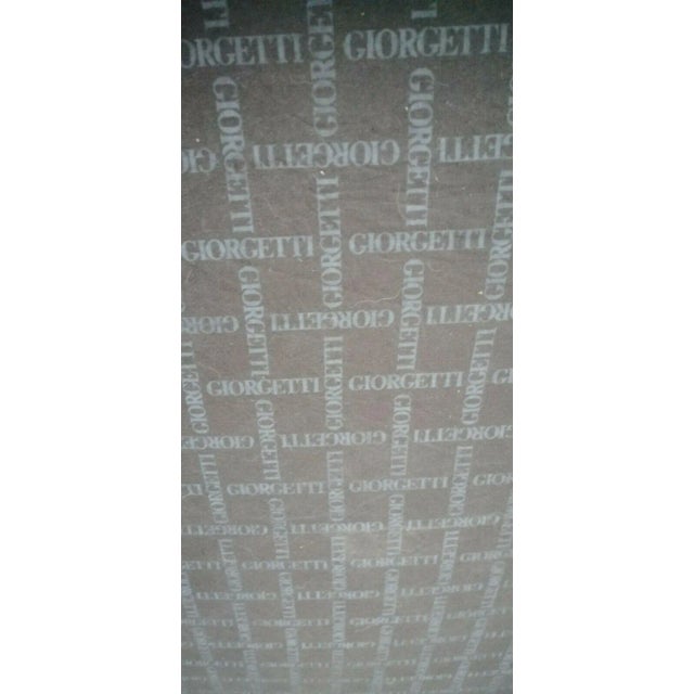 Model 61960 Lounge Chair by UMBERTO ASNAGO for Giorgetti, 1984 For Sale - Image 6 of 7