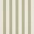 Sample - Schumacher Chatham Stripe Wallcovering In Leaf For Sale