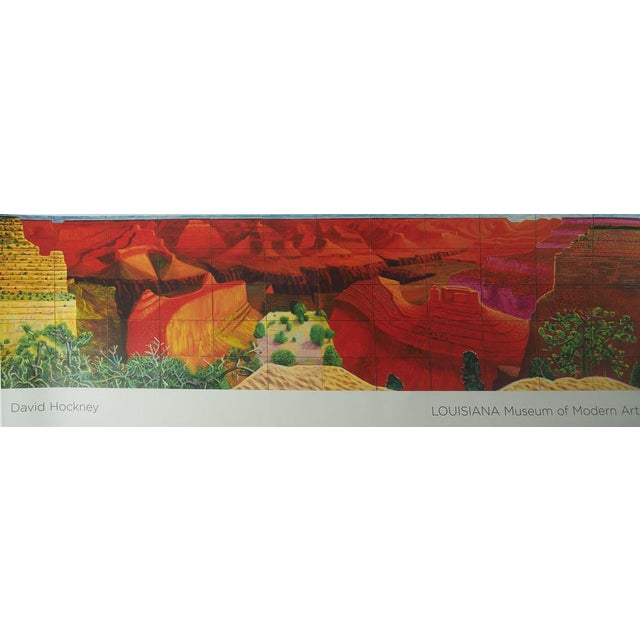 Paper Closer Grand Canyon Poster after David Hockney For Sale - Image 7 of 7