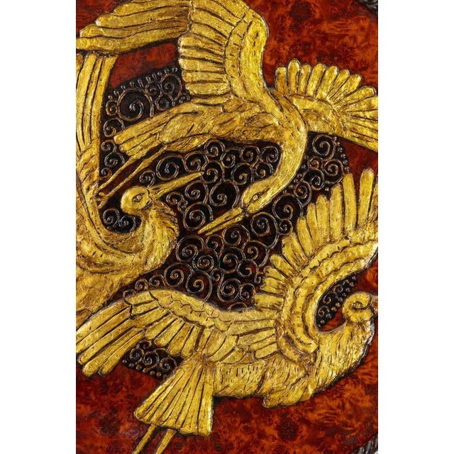 Eastern Europe Wooden Sculpture Panel, Early 20th Century For Sale - Image 5 of 7