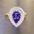 Natural Tanzanite Diamond Ring 14k Gold 4.54 TCW GIA Certified For Sale - Image 4 of 12