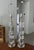Art Deco Ralph Lauren Crystal Column Table Lamps and Shades- A Pair For Sale - Image 3 of 8