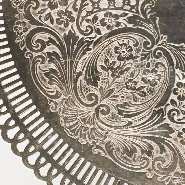 Early 20th Century Weidlich Brothers Silver Plated Expanding Trivet For Sale - Image 9 of 10