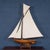 Vintage English Carved Hull Pond Yacht, 1930 For Sale - Image 3 of 18