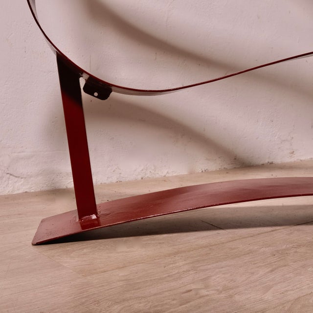 Handcrafted Iron Bookcase, Italy, 1980s For Sale - Image 12 of 18