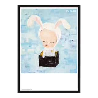 Yoshitomo Nara, Little Bunny in the Box, 2023 - Black Frame For Sale