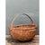 Wood Vintage Handwoven Shaker Rattan Basket For Sale - Image 7 of 12