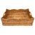 Keeping organized creates structure and allows you to work more efficiently. Our Scallop Collection rattan shelf and...