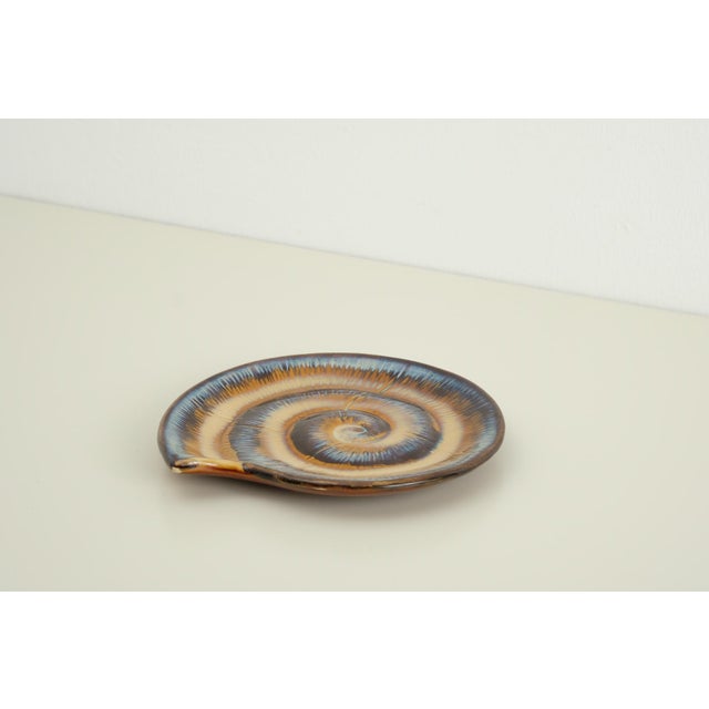 Danish Studio Ceramic Plate, 1960s For Sale - Image 10 of 10