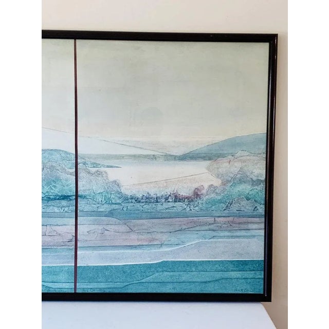 1980s Renata Zerner "Big Country" Triptych 1986, Ap For Sale - Image 5 of 11