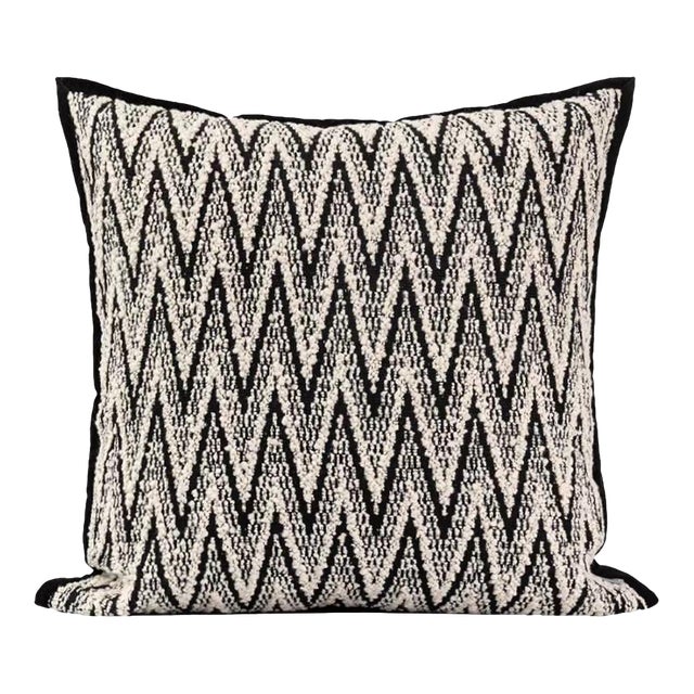 Modern Geometric Cushion——19 Inches For Sale