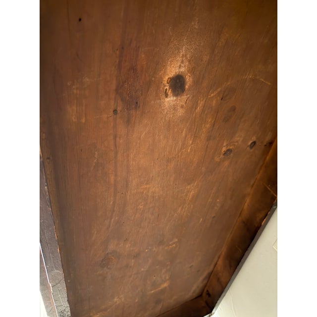 Brown 19th Century Victorian Tumbling Block Parquetry Low Occasional Table For Sale - Image 8 of 16