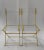 Set of Vintage Acrylic Glass Folding Chairs For Sale - Image 7 of 7