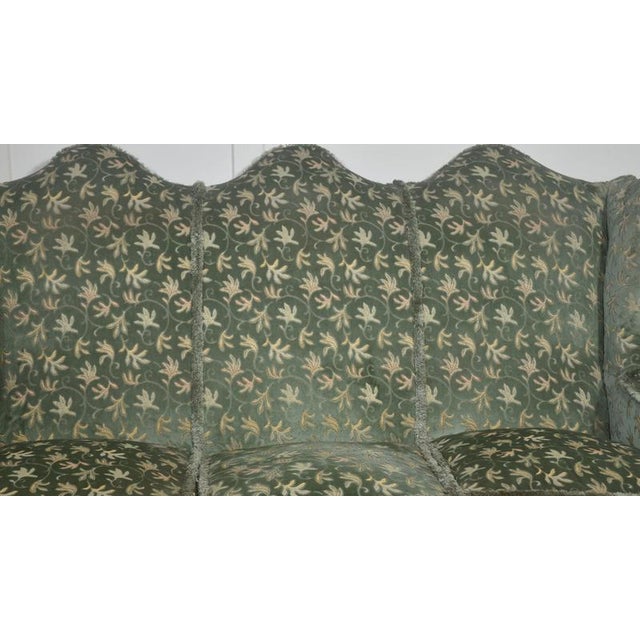 Metal Queen Anne 3-Seater Sofa, 1890s For Sale - Image 7 of 11