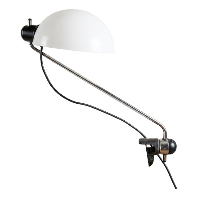 Libellula Clamp Table Lamp by Emilio Fabio Simion for Guzzini, Italy, 1970s For Sale
