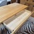 Post Modern Beech Wood Desk With Mounted Drawers, Set of Three For Sale - Image 11 of 12