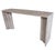 Vintage Travertine Console, Italy For Sale - Image 4 of 5