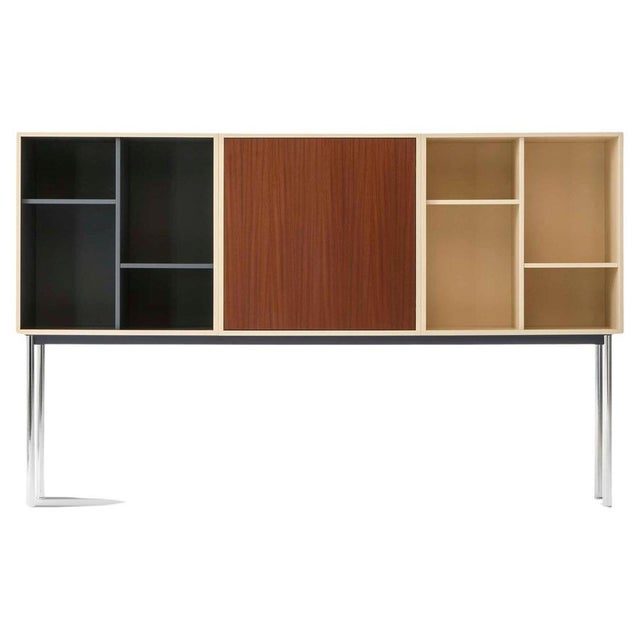 Wood Standard Lockers Sideboard by Le Corbusier for Cassina For Sale - Image 7 of 7