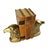 Metal Vintage Brass Bald Eagle Bookends For Sale - Image 7 of 9
