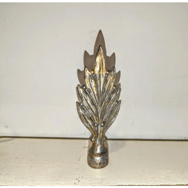 Vintage Mid 20th Century Brutalist Fern Finial Chairish