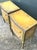 Vintage Distressed Hand-Painted Wood Nightstands For Sale - Image 4 of 16