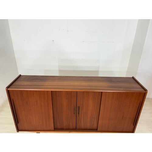 Danish Highboard in Teak For Sale - Image 9 of 11