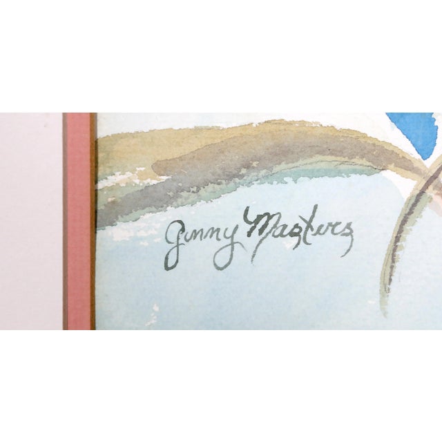 Artist: Ginny Masters, American Title: Lilies Year: 1979 Medium: Watercolor on Paper, signed l.l. Size: 28 x 22 in. (71.12...